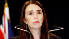 Thủ tướng Jacinda Ardern tại cuộc họp báo ở Wellington, New Zealand, ngày 25-3-2019. Ảnh: AP