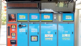 Trạm gom rác đã phân loại ở Thượng Hải