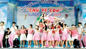 Giải nhất Liên hoan Tiếng hát chú ve con 2019 được trao cho Trường THPT Tây Thạnh