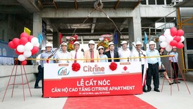 Công ty Thuduc House cất nóc căn hộ Citrine Apartment sớm 2 tháng