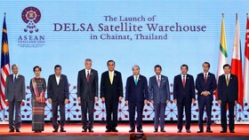 Thủ tướng Nguyễn Xuân Phúc cùng các nhà lãnh đạo ASEAN tại Hội nghị cấp cao ASEAN lần thứ 34. Ảnh: TTXVN