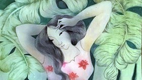 Tác phẩm "Chải tóc". Nguồn: ĐCSVN