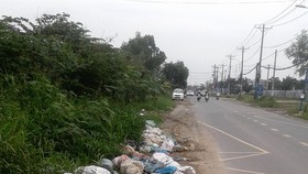 Con đường đầy rác