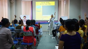 Hưởng ứng Tuần lễ thế giới nuôi con bằng sữa mẹ