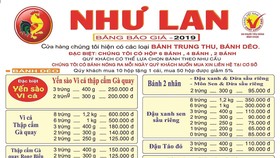Bánh Trung thu Như Lan: Hương vị truyền thống, trọn vẹn nghĩa tình