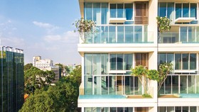 Vườn biệt thự nhiệt đới trên không