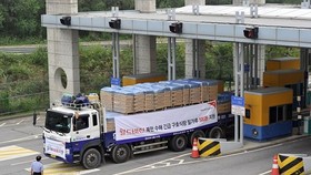 Hàn Quốc viện trợ lương thực cho Triều Tiên