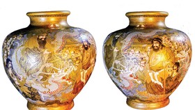Đạo phật soi trên gốm cổ