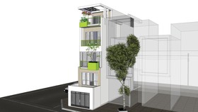 Tao nhã mặt tiền nhà phố