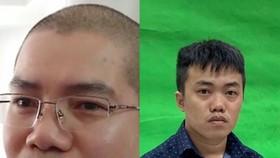 Nguyễn Thái Luyện và Nguyễn Thái Lĩnh (từ trái qua phải)