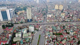 Đường vành đai 2 đoạn Vĩnh Tuy - Ngã Tư Sở có vai trò kết nối quan trọng của thủ đô. Ảnh: Zing.vn
