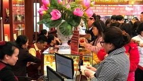 Giao dịch vàng bắt đầu tăng nhiệt trước ngày vía Thần Tài