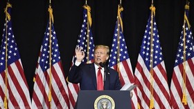 Tổng thống Mỹ Donald Trump. (Ảnh: AFP/TTXVN)