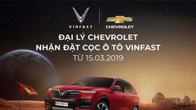 Đại lý Chevrolet chính thức nhận đặt cọc xe ô tô Vinfast