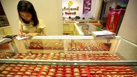 Một cửa hàng kim hoàn. (Ảnh: THX/TTXVN)