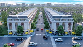 Phối cảnh tổng thể dự án Golden City3