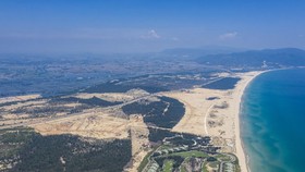 Hình ảnh vị trí quy hoạch thực tế từ dự án Nhơn Hội New City