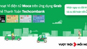 Ví điện tử Moca liên kết với Techcombank
