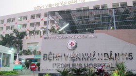 Bệnh viện Nhân dân 115 được xây dựng khang trang thông qua vay vốn kích cầu.