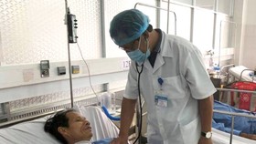 Bệnh nhân đang dần hồi phục sau khi phẫu thuật thành công