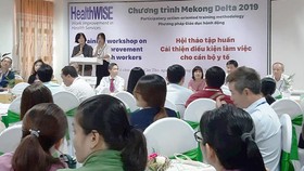 Quang cảnh buổi hội thảo.
