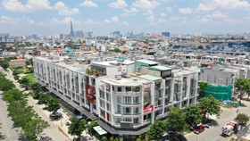 Một tuyến phố hiện hữu trong Khu đô thị Vạn Phúc