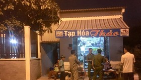 Lực lượng chức năng tới hiện trường điều tra vụ việc
