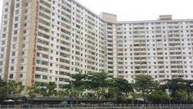 Một góc dự án khu dân cư Miếu Nổi