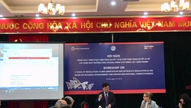 Quang cảnh buổi hội nghị