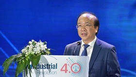 Thứ trưởng Bộ Tư pháp Phan Chí Hiếu phát biểu khai mạc Hội thảo