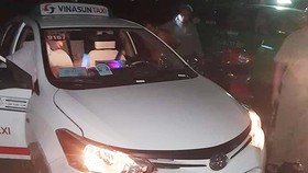 Hiện trường vụ việc.