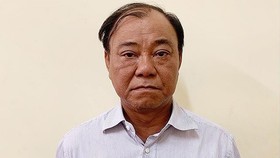 Bị can Lê Tấn Hùng.