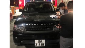 Ô tô bị ném đá trên cao tốc Hạ Long- Hải Phòng