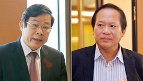 2 bị can Nguyễn Bắc Son và Trương Minh Tuấn
