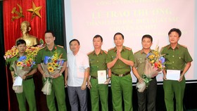 Lễ trao thưởng cho Ban chuyên án T919