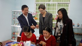Khánh thành phòng học cho nạn nhân chất độc da cam tại Đà Nẵng