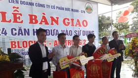 Đà Nẵng: Bàn giao căn hộ chung cư cho người thu nhập thấp