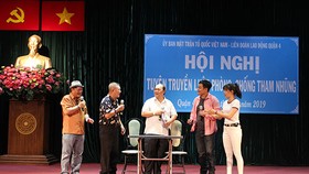 Tiểu phẩm tuyên truyền Luật phòng, chống tham nhũng tại Quận 4