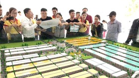 Một buổi công bố, chào bán dự án bất động sản (ảnh chỉ có tính minh họa)