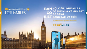 Thêm nhiều ưu đãi cho hội viên Bông Sen Vàng của Vietnam Airlines