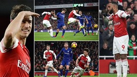 Arsenal - Chelsea 2-0: Lacazette, Koscielny thăng hoa, HLV Unai Emery hạ Maurizio Sarri