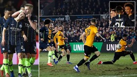 Newport County - Man City 1-4: Sane, Foden, Mahrez lập công, Pep Guardiola vào tứ kết FA Cup