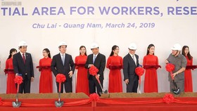 Thủ tướng Nguyễn Xuân Phúc tham dự lễ khởi công nhiều dự án ở Quảng Nam
