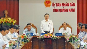 Quảng Nam cần tập trung xây dựng tỉnh công nghiệp