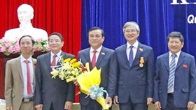Ông Phan Việt Cường, Bí thư Tỉnh ủy Quảng Nam được bầu giữ chức Chủ tịch HĐND tỉnh Quảng Nam, nhiệm kỳ 2016-2021