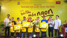 Sôi nổi cuộc thi “Nhà báo với nghệ thuật ẩm thực” 2019