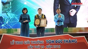10 kỹ sư, công nhân xuất sắc được vinh danh Giải thưởng Tôn Đức Thắng 2019