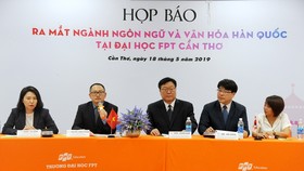 Họp báo giới thiệu ngành học ngôn ngữ và văn hóa Hàn Quốc đầu tiên tại ĐH FPT Cần Thơ