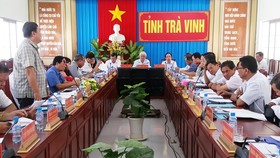UBND tỉnh Trà Vinh vừa họp khẩn bàn giải pháp ngăn chặn dịch tả heo châu Phi