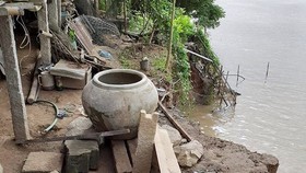 Sạt lở ở An Giang diễn biến phức tạp